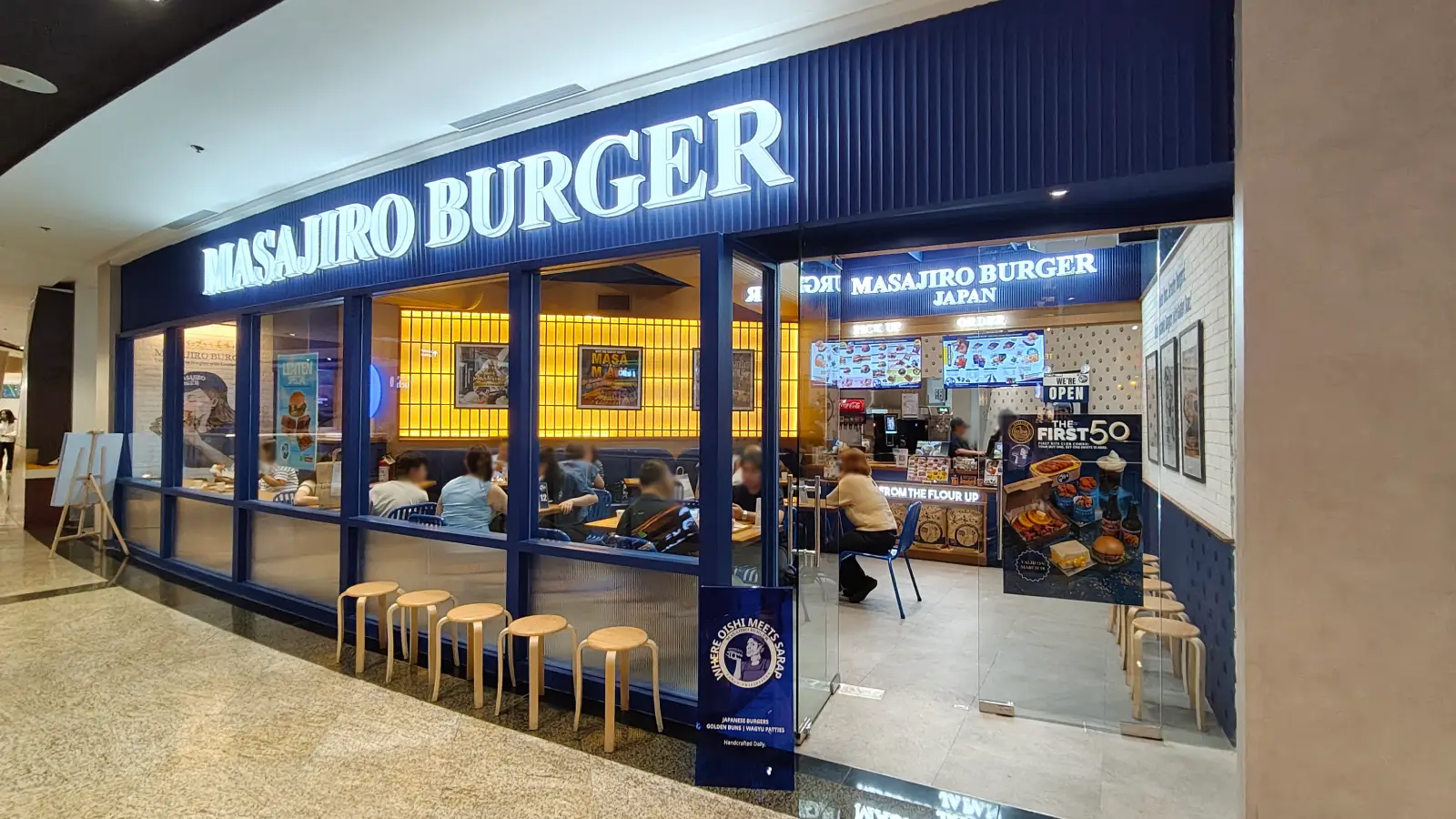 MASAJIRO BURGER in Glorietta